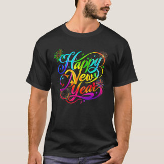 Camiseta Cuenta regresiva de Fiestas de Año Nuevo para muje