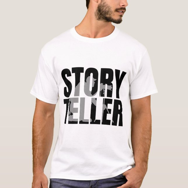 Camiseta Cuentacuentos, fotógrafos amantes (Anverso)