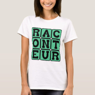 Camiseta Cuentacuentos, Narrador