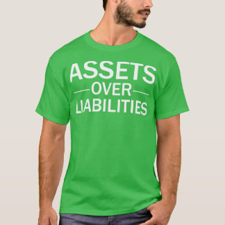 Camiseta Cuentas divertidas de activos sobre pasivos