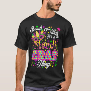 Camiseta Cuentas y Bling Es una cosa de Mardi Gra  Mardi Gr