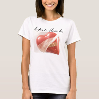 Camiseta Cuente con el corazón de los milagros