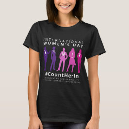 Camiseta Cuéntenla en el Día Internacional de la Mujer