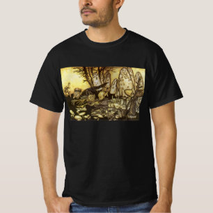 Camiseta Cuento de Hadas Antiguo, Grupo de Obreros por Rack
