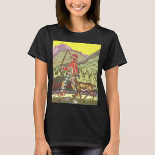 Camiseta Cuento de Hadas Antiguo, Niño y el Viento del Nort