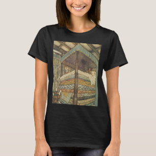 Camiseta Cuento de Hadas Antiguo, Princesa y Garbanzo, Edmu