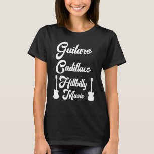 Camiseta Cuento de hombres de camisas musicales de Hillbill