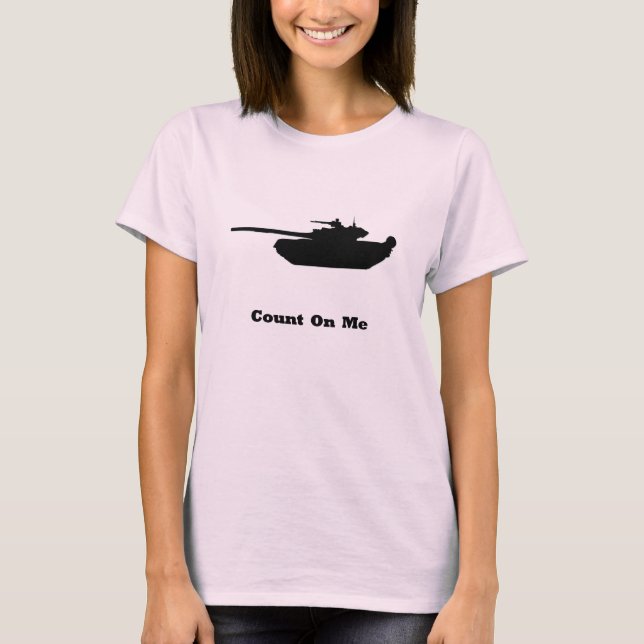Camiseta Cuento de tanques en mí (Anverso)