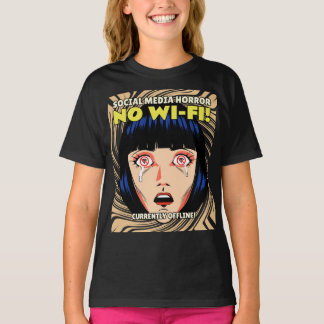 Camiseta Cuento de terror digital - Redes sociales
