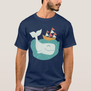 Camiseta Cuentos de ballenas divertidos de mamíferos de bal