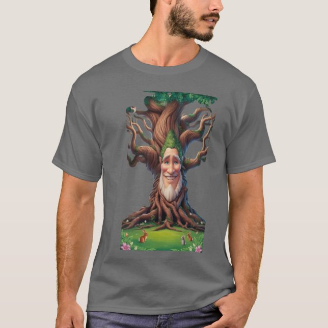 Camiseta Cuentos de bosque caprichosos: El árbol de convers (Anverso)