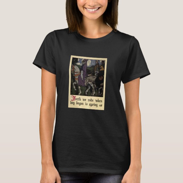 Camiseta Cuentos de Canterbury - Hacia Adelante (Anverso)