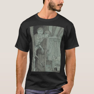 Camiseta Cuentos de hadas de Grimm. El joven conde y el pez