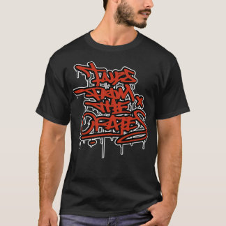 CAMISETA CUENTOS DE LAS CRATES GOTEO A MANO