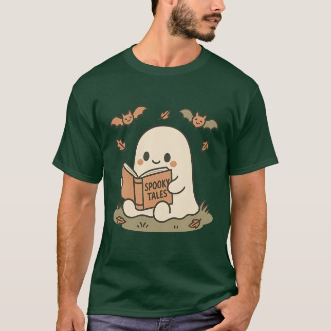 Camiseta Cuentos espeluznantes (Anverso)