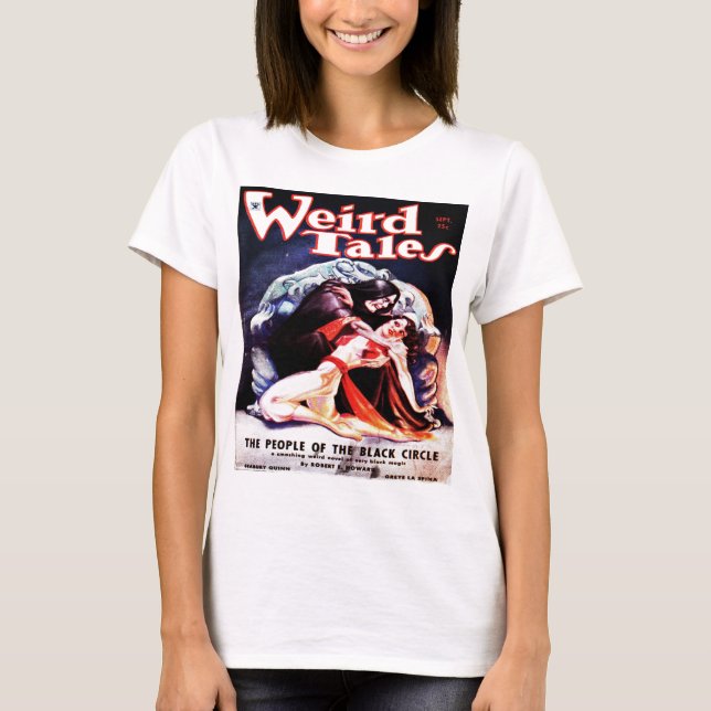 Camiseta Cuentos volumen 24 número 3 de septiembre de 1934 (Anverso)