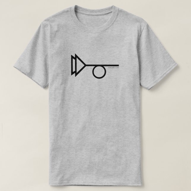 CAMISETA CUERNO 2 DE TRYSTERO MUTTED (Diseño del anverso)