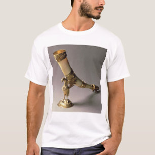 Camiseta Cuerno de consumición de marfil del colmillo con
