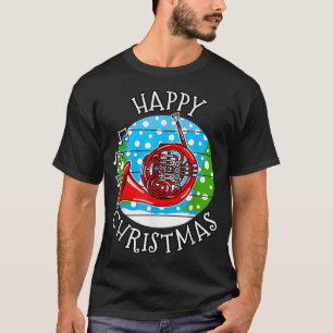 Camiseta Cuerno Francés, músico de Brass Hornista, Xma