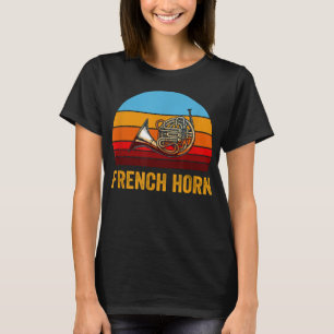 Camiseta Cuerno francés retro de estilo vintage3
