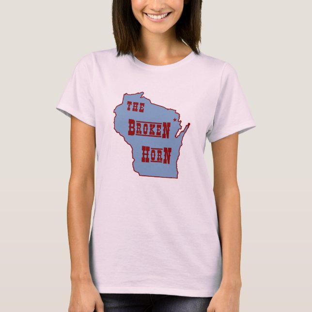 Camiseta Cuerno roto (Anverso)