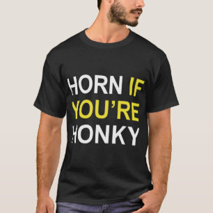 Camiseta cuerno si usted_es honky solar opositor