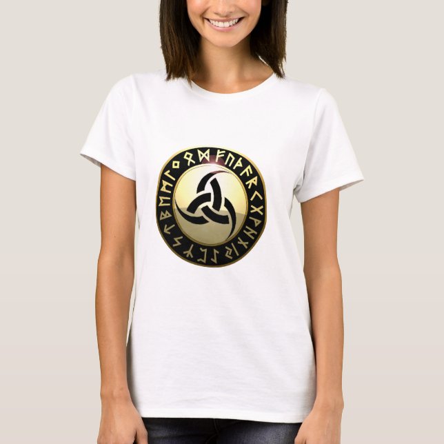 Camiseta Cuerno triple de Odin (Anverso)