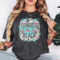 Cuero de Vaca Es El Nuevo Estilo Floral Occidental