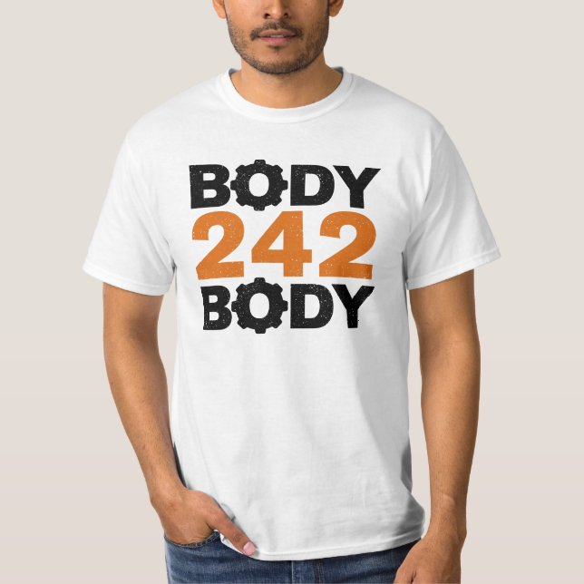 Camiseta Cuerpo a carrocería Delantera 242 (Anverso)