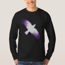 Camiseta Cuerpo blanco y púrpura