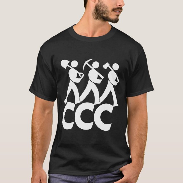 Camiseta Cuerpo civil CCC (B de la protección de América de (Anverso)