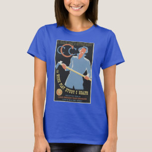 Camiseta Cuerpo Civil de Conservación: Estudio de Juego de 