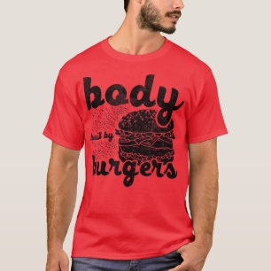 Camiseta Cuerpo Construido Por Burgers Amantes De La Cita D