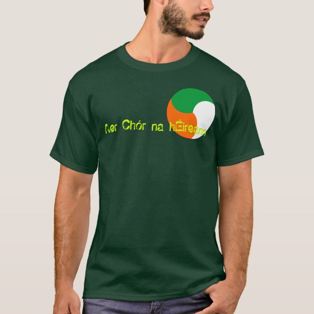 Camiseta Cuerpo de aire irlandés (Anverso)