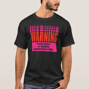 Camiseta Cuerpo De Aviso En Construcción