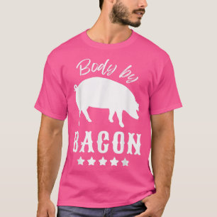 Camiseta Cuerpo de Bacon, divertida granja divertida lechon