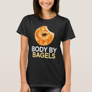 Camiseta Cuerpo De Bagels Foodie Bread Bakery Alimentos Jud