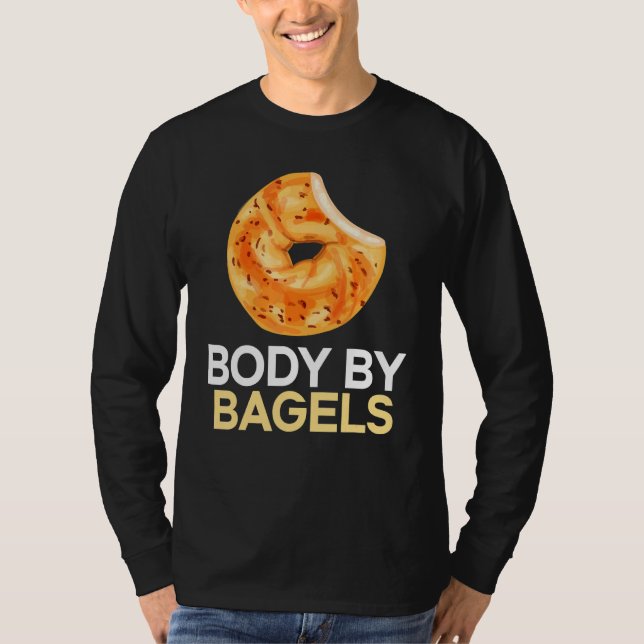Camiseta Cuerpo De Bagels Foodie Bread Bakery Alimentos Jud (Anverso)
