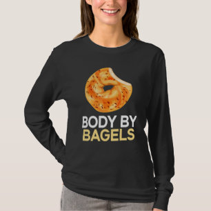 Camiseta Cuerpo De Bagels Foodie Bread Bakery Alimentos Jud