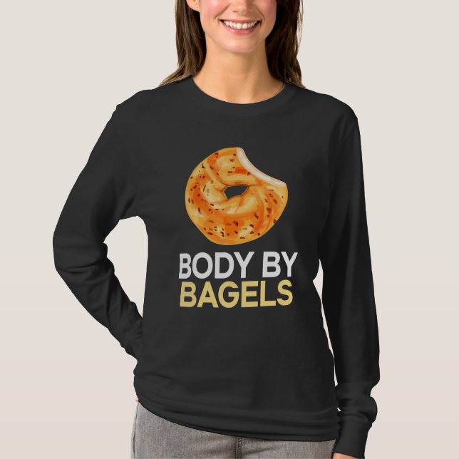 Camiseta Cuerpo De Bagels Foodie Bread Bakery Alimentos Jud (Anverso)