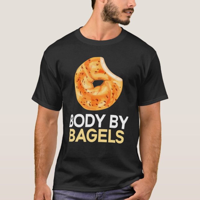 Camiseta Cuerpo De Bagels Foodie Bread Bakery Alimentos Jud (Anverso)