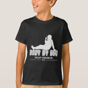 Camiseta Cuerpo De Bbq Funny Byrbecue Grill Carne Lover Hom