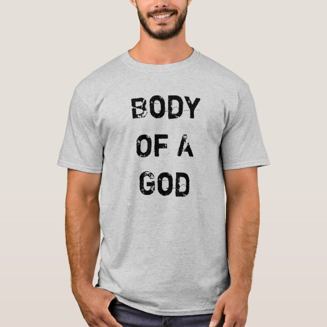 Camiseta Cuerpo de dios (Anverso)