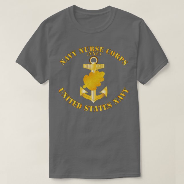 Camiseta Cuerpo de enfermería de la Marina de Guerra con Tx (Diseño del anverso)
