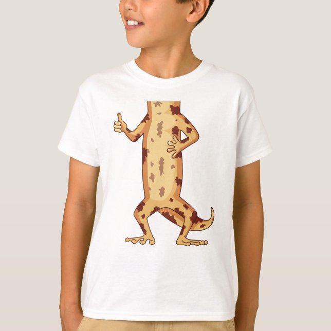 CAMISETA CUERPO DE GECKO CREADO (Anverso)