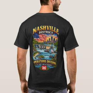 Camiseta Cuerpo de Ingenieros de Nashville OPS Presa V.2