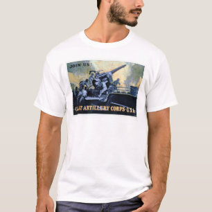 Camiseta Cuerpo de la artillería de la costa (US02042)