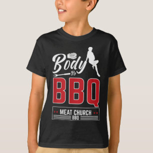 Camiseta Cuerpo De La Iglesia De La Carne De Bbq Para Una D
