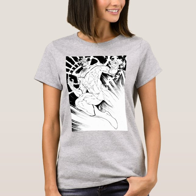 Camiseta Cuerpo de Linternas Blancas (Anverso)