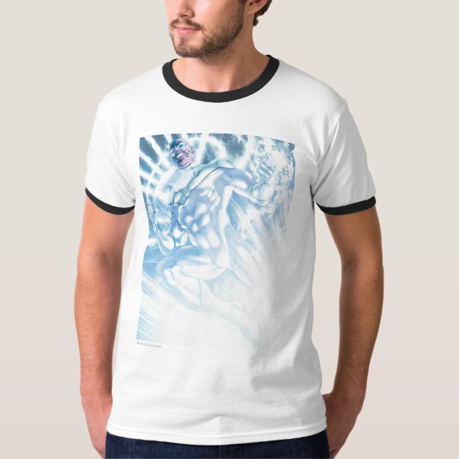 Camiseta Cuerpo de Linternas blancas - Color (Anverso)